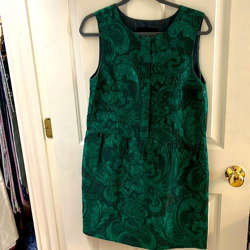 JCrew Collection Jacquard Dress
